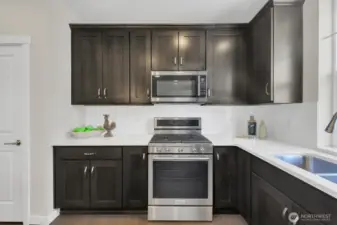 Stainless steel appliances