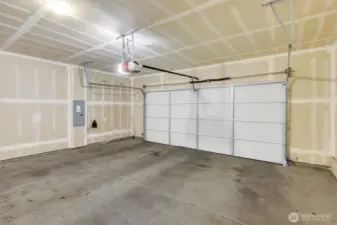 Spacious 2 car garage!