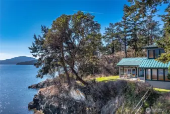 Main house on the point.