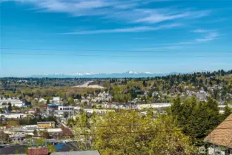Olympic Mountains from