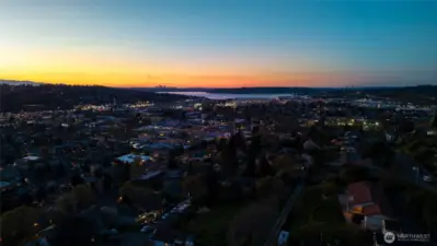Lake Washington sunset