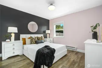 Primary bedroom on main