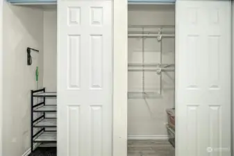 Dual closets