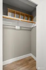 Pantry or coat closet off dining