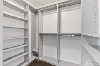 Large walk-in closet