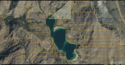 Alkali Lake, Property in yellow