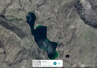 Google Maps of Alkali Lake