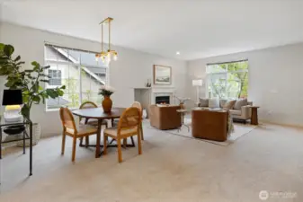 Large spaces are great for gatherings and entertaining!