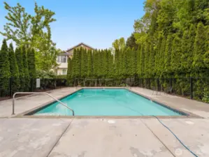 The pool is located in the Recreation Center