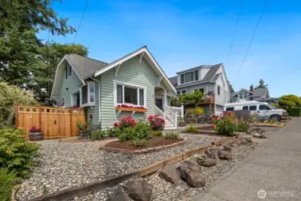 Another view of the front of the home.