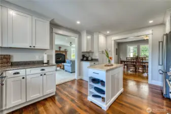 The kitchen has had a complete remodel, it is beautiful.
