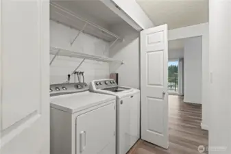 in unit full size washer and dryer