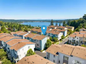 .3 miles from Lake Washington and Burke-Gilman trail