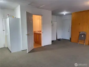 Finished Garage & 1/2 bath