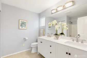 Remodeled primary bath