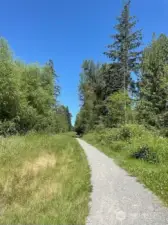 Miles of trails right outside your door!
