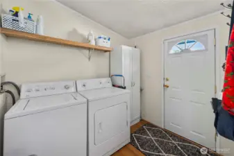 Laundry area