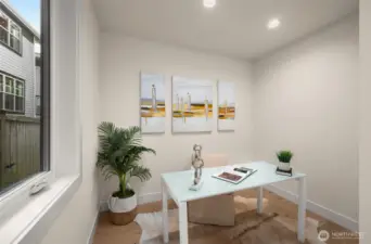 1st floor office/den