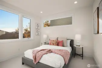 3rd level Fifth Bedroom.