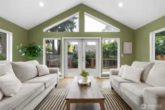 Add on living room heated floors