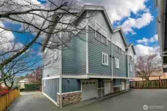 Garage accessed directly into the home.