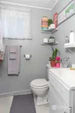 bathroom in cabin