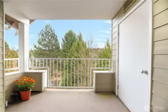 Fantastic Balcony Facing East. Good Morning Coffee