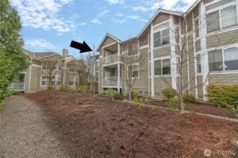 Back Of Home Showing Walking Trail