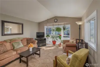 Living Room and large view windows