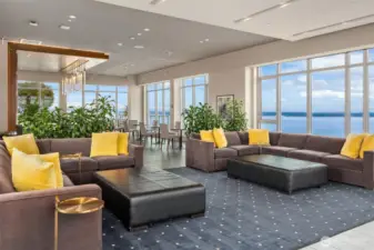 Sky terrace on 41st floor.