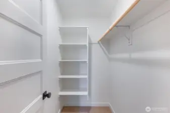 Primary Walk-in Closet