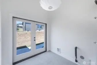 Office with outside entrance