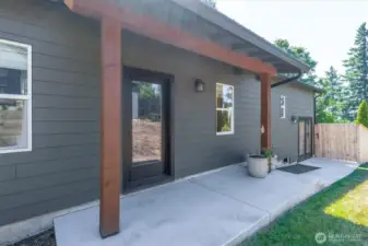 Back of home
