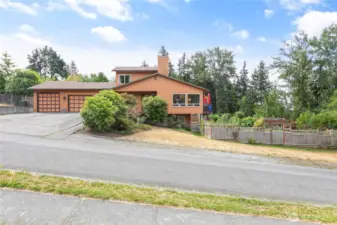 Situated on a quiet corner lot on a dead-end street, just off the interurban trail system.