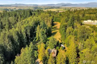From above, note how much privacy would be yours