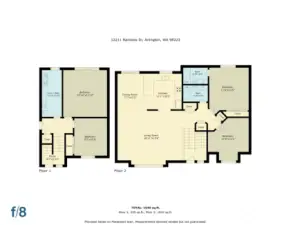 Lower room without closet is Den/Office