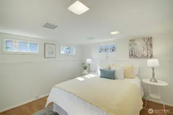 Lower level bedroom