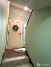 Entry way from lower level