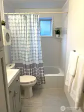 Downstairs full washroom