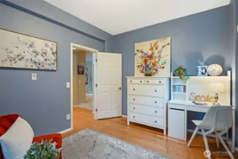 Main floor den, creating exceptional living space versatility.