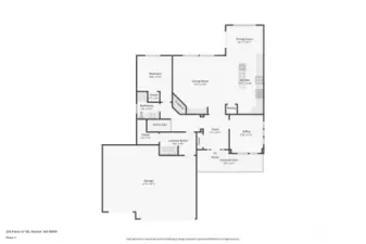 Floor Plan Main Level.