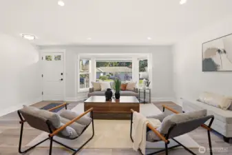 A great gathering space for movie nights, conversations, or quiet evenings at home.