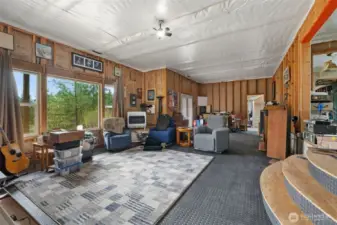 Roughed in and ready to be finished for double the sqft!!!