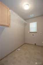 Nice sized laundry room