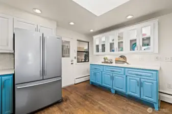 This beautiful kitchen with an abundance of storage awaits.