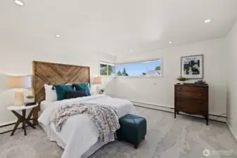 Primary bedroom on main floor.