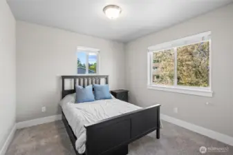 5th room that can be used for an office, workout room, guest room or sitting room.
