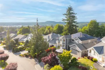 The home is situated in a quiet neighborhood within walking distance to schools, shops, and it has a trail right behind the home!