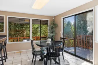 Kitchen eating space