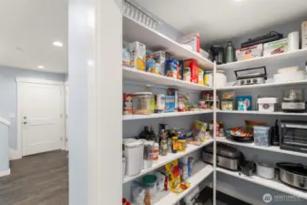 Custom Walk-In Pantry
